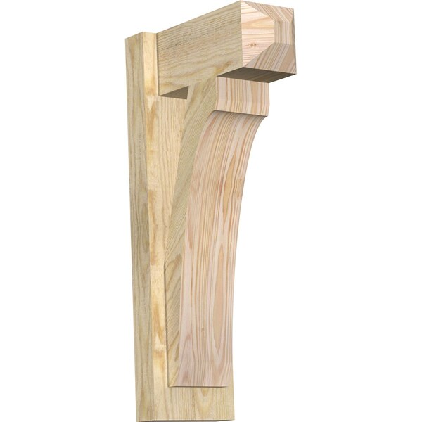 Ekena Millwork Legacy Craftsman Rough Sawn Outlooker, Douglas Fir, 6"W x 12"D x 24"H OUT06X12X24LEC04RDF - main